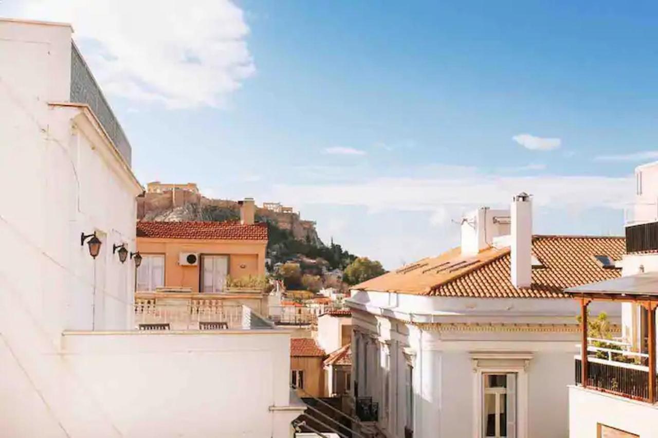 A Masterpiece In Plaka With Big Balcony And Acropolis View Atenas Exterior foto